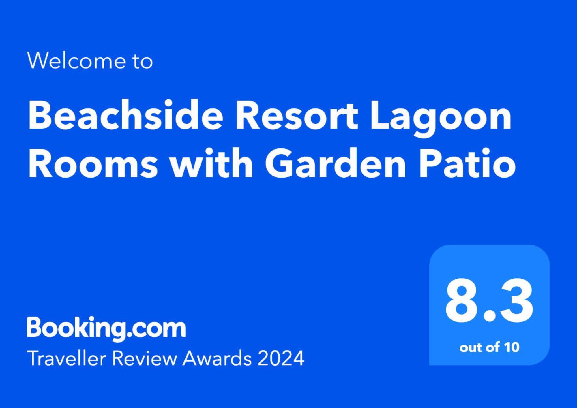 Beachside Lagoon With Garden Patio Apartment *
